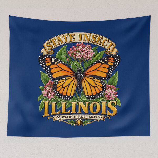 Item preview, Illinois Monarch Pride designed and sold by taiche.