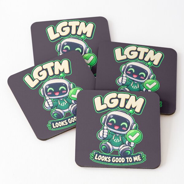 Item preview, LGTM Code Review Bot - Kawaii Programmer Humor for Developers designed and sold by PXEpic.