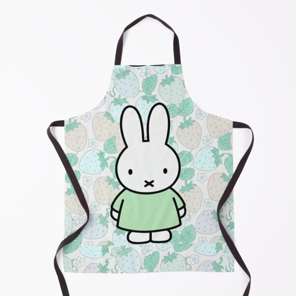 Item preview, Green Variation Strawberry Background and Miffy Inspired  designed and sold by Cozy Moss Studio.
