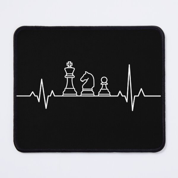 Item preview, Chess Player Heartbeat Passion designed and sold by Doodleoub.