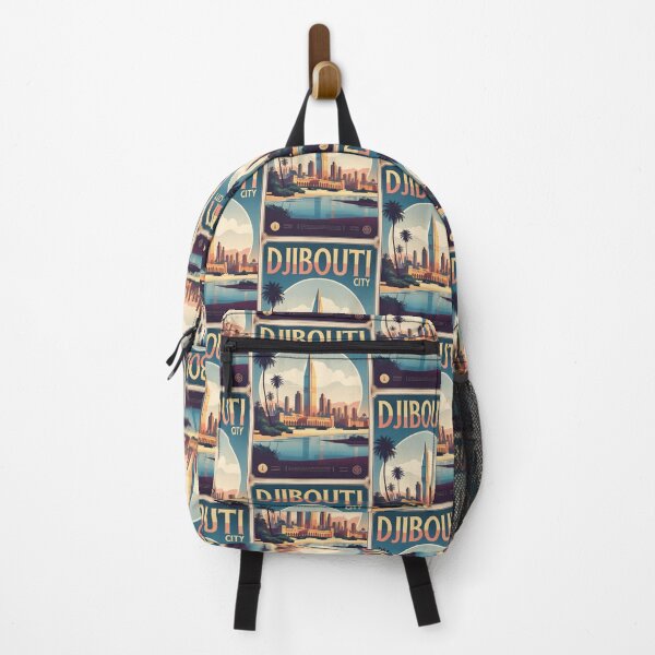 Item preview, Djibouti City Vintage Travel Tourism designed and sold by TravelersGems.