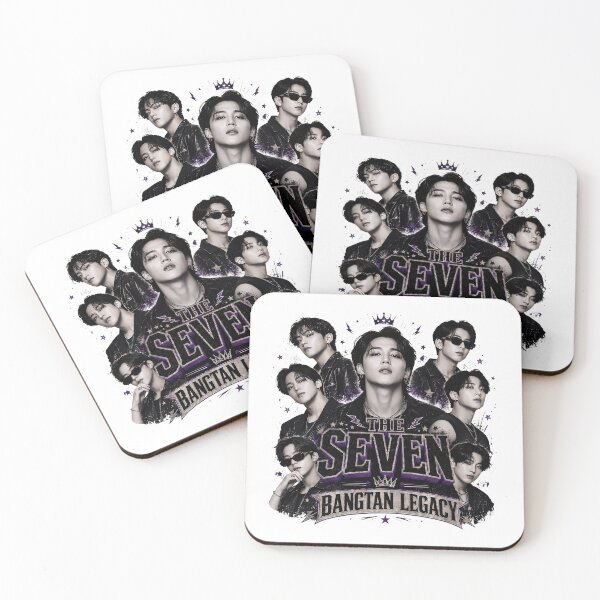 Item preview, Purple Dark Bangtan Legacy Inspired Seven Design designed and sold by SeanWong90094.
