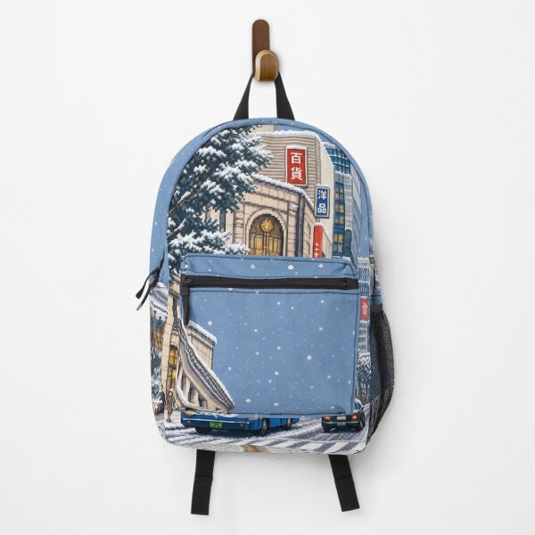 Item preview, Snowy Ginza Tokyo Pixel Art designed and sold by sabusabu78.