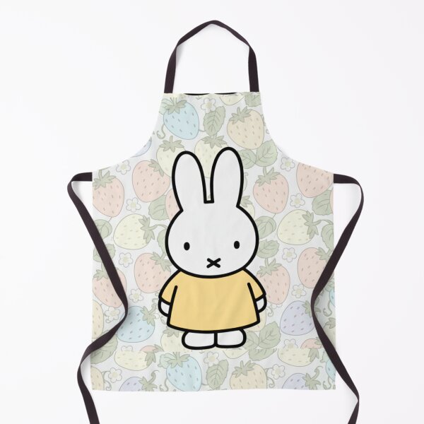 Item preview, Yellow Variation Strawberry Background and Miffy Inspired  designed and sold by Cozy Moss Studio.
