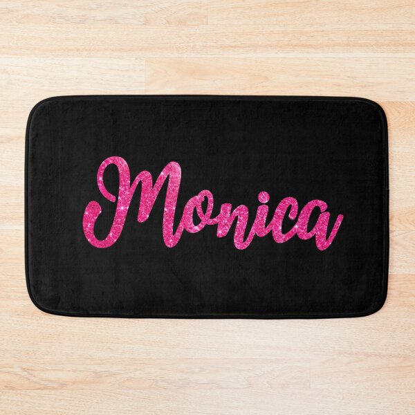 Item preview, Monica Hot Pink Sparkly Personalised Name Design designed and sold by CamilasPrints.