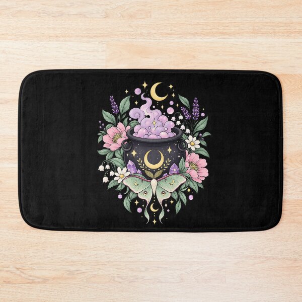 Item preview, Witchy Cauldron Luna Moth Celestial Botanical Art designed and sold by TadeoNivar.