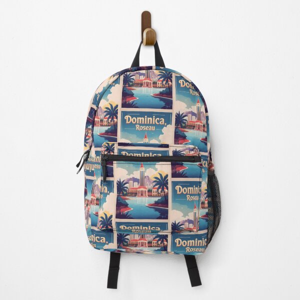 Item preview, Roseau Dominica Vintage Travel Tourism designed and sold by TravelersGems.