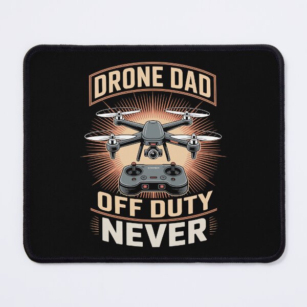 Item preview, DRONE DAD OFF DUTY NEVER designed and sold by jkrphoto.