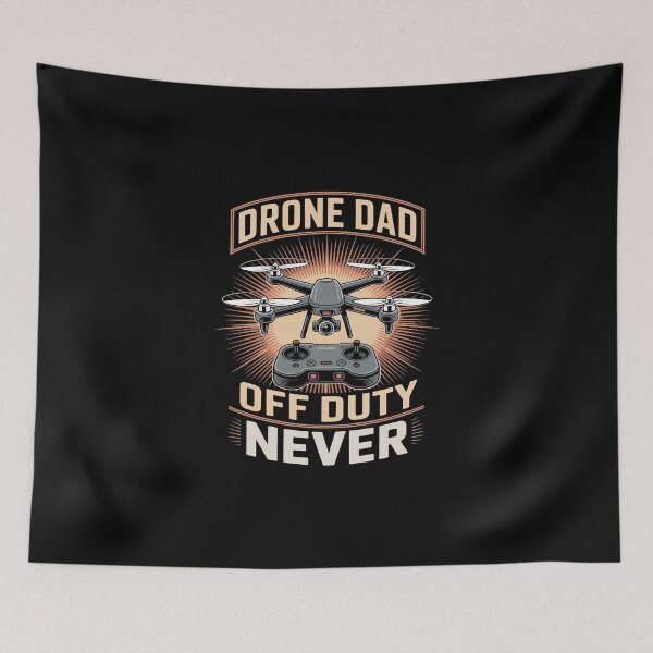 Item preview, DRONE DAD OFF DUTY NEVER designed and sold by jkrphoto.