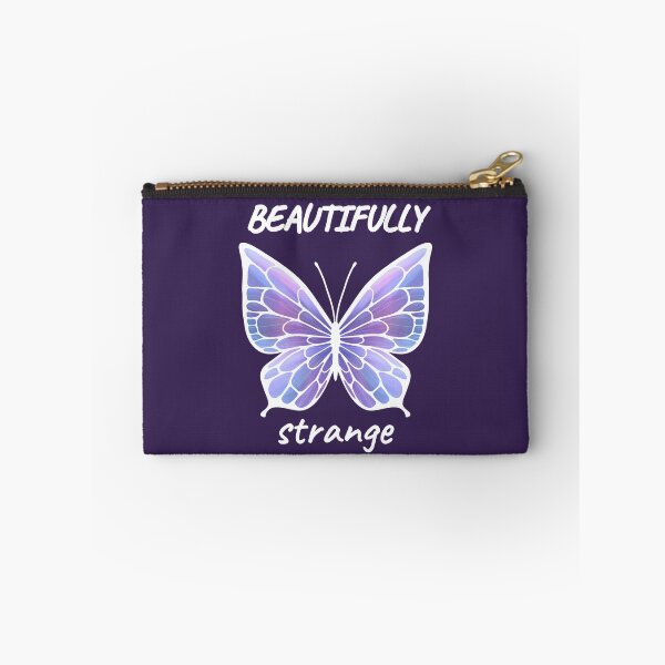 Item preview, Beautifully Strange Butterfly – Purple & Lavender Moth Art designed and sold by OddBloomPNG.