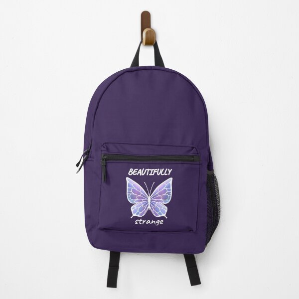 Item preview, Beautifully Strange Butterfly – Purple & Lavender Moth Art designed and sold by OddBloomPNG.