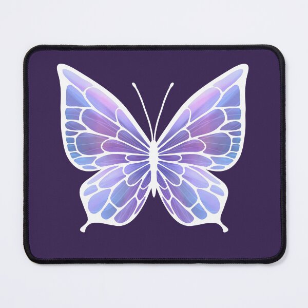 Item preview, Beautifully Strange Butterfly – Purple & Lavender Moth Art designed and sold by OddBloomPNG.