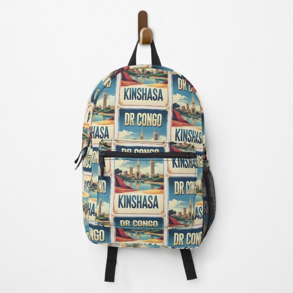 Item preview, Kinshasa DR Congo Vintage Travel Tourism designed and sold by TravelersGems.
