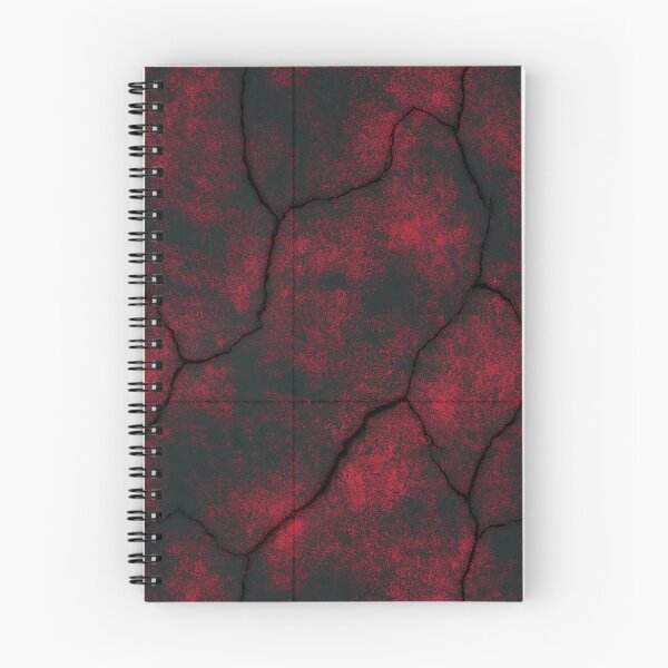 Item preview, Dark Crimson Ember Crack Pattern Art designed and sold by Piotrek0001.