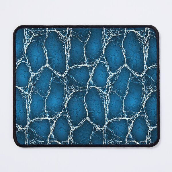 Item preview, Electric Blue Cellular Web Pattern Design designed and sold by Piotrek0001.