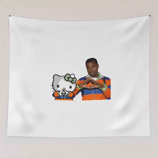 Item preview, Kanye kitty designed and sold by ConcreteSaint.