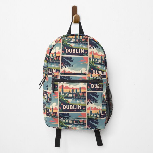 Item preview, Dublin Ireland Vintage Travel Tourism designed and sold by TravelersGems.