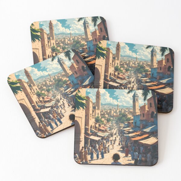 Item preview, Dreaming Marrakech Square designed and sold by JacksoonLester.