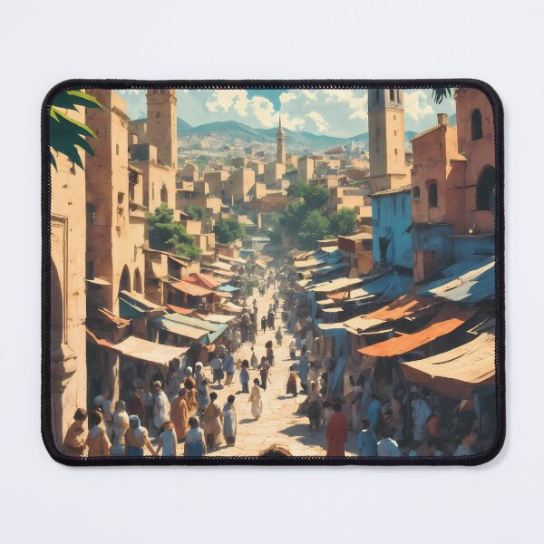 Item preview, Dreaming Marrakech Square designed and sold by JacksoonLester.