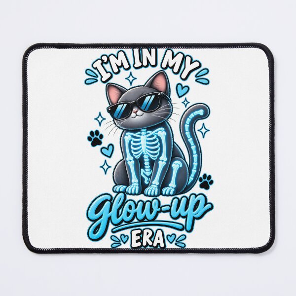 Item preview, I’m in My Glow-Up Era – Funny X-Ray Cat Radiology Design designed and sold by Bettybee00.