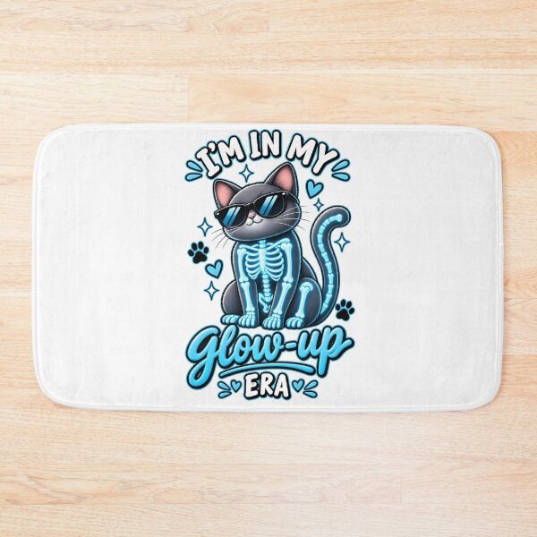 Item preview, I’m in My Glow-Up Era – Funny X-Ray Cat Radiology Design designed and sold by Bettybee00.
