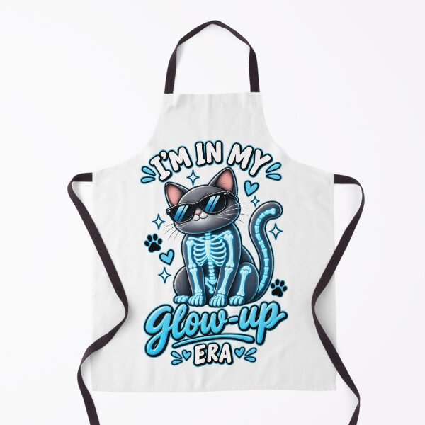 Item preview, I’m in My Glow-Up Era – Funny X-Ray Cat Radiology Design designed and sold by Bettybee00.