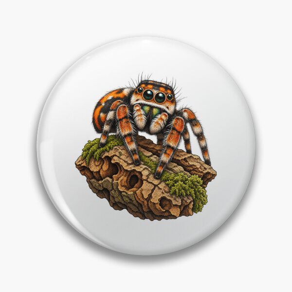 Item preview, Regal Jumping Spider Keeper Gift designed and sold by UrbanCanvvas.