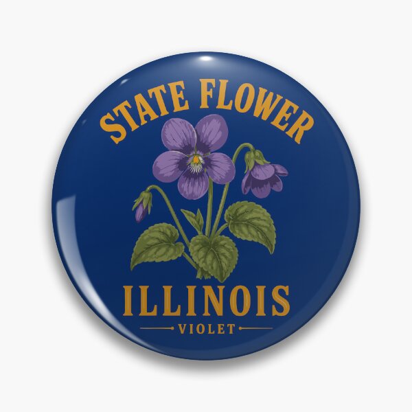 Item preview, Illinois Violet State Flower designed and sold by taiche.