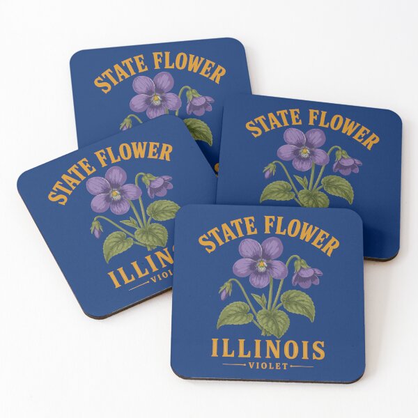 Item preview, Illinois Violet State Flower designed and sold by taiche.