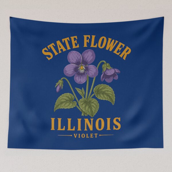 Item preview, Illinois Violet State Flower designed and sold by taiche.