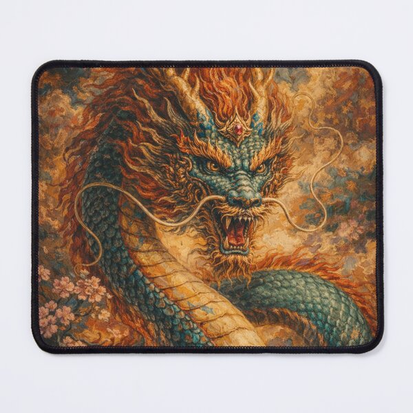 Item preview, Dragon – Legendary Mythical Creature Painting designed and sold by GalleryKauffeld.