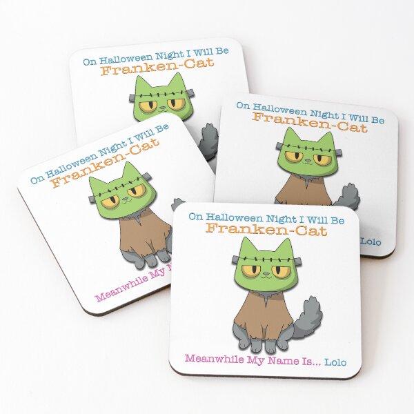 Item preview, Cat On Frankenstein Costume Ready To Have Fun On Halloween Night designed and sold by Henrylizarraga.