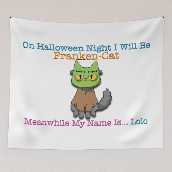 Item preview, Cat On Frankenstein Costume Ready To Have Fun On Halloween Night designed and sold by Henrylizarraga.