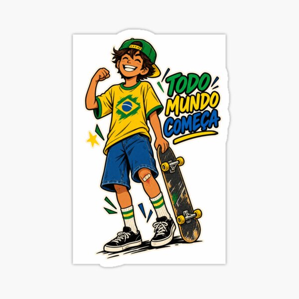 Item preview, Todo Mundo Comeca designed and sold by rua93brasil.