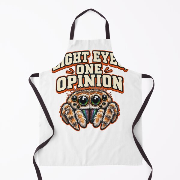 Item preview, Eight Eyes One Opinion Funny Jumping Spider designed and sold by UrbanCanvvas.