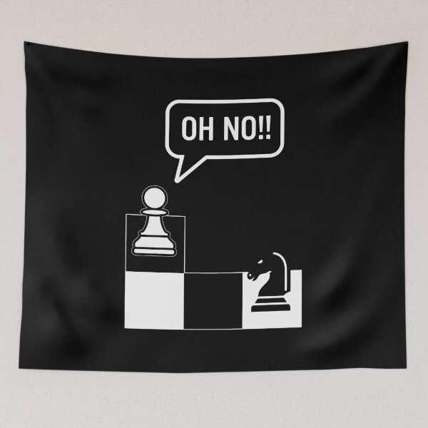 Item preview, Oh No!! Funny Chess Player Strategy Board Game Enthusiast designed and sold by Doodleoub.