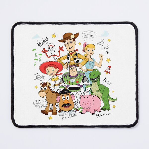 Item preview, Playful Toy Story Inspired Character Friends Colorful Cartoon Artwork designed and sold by BenjaminK87727.