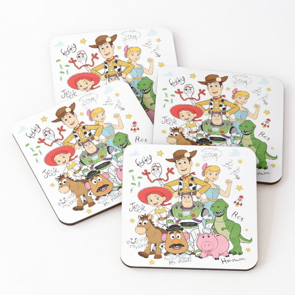 Item preview, Playful Toy Story Inspired Character Friends Colorful Cartoon Artwork designed and sold by BenjaminK87727.