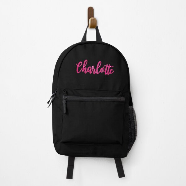Item preview, Charlotte Hot Pink Sparkly Personalised Name Design designed and sold by CamilasPrints.