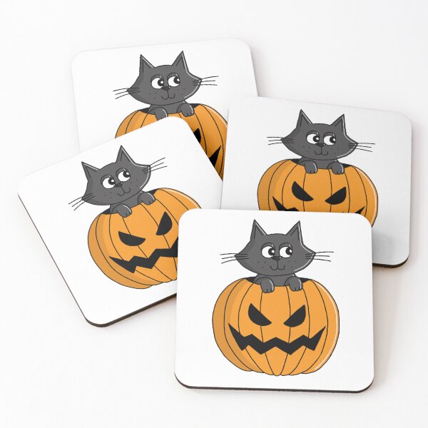 Item preview, Pumpkin Spice Catte designed and sold by Emily Creates.