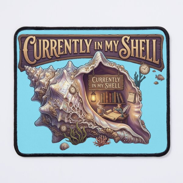 Item preview, Currently In My Shell, Crafting Art, Dreaming Stories – Introvert Dreamer Art designed and sold by Evelashop.