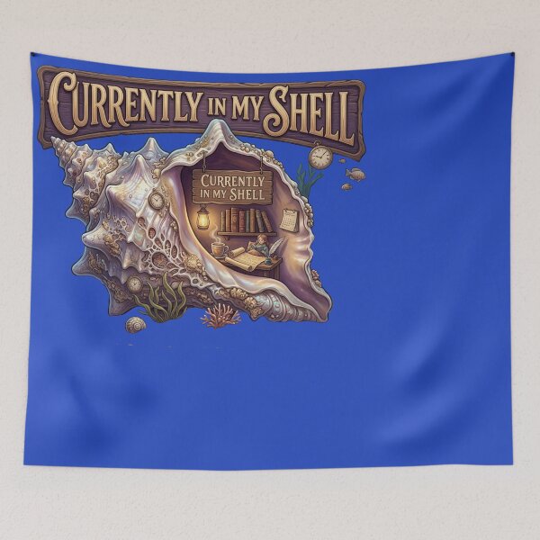 Item preview, Currently In My Shell, Crafting Art, Dreaming Stories – Introvert Dreamer Art designed and sold by Evelashop.