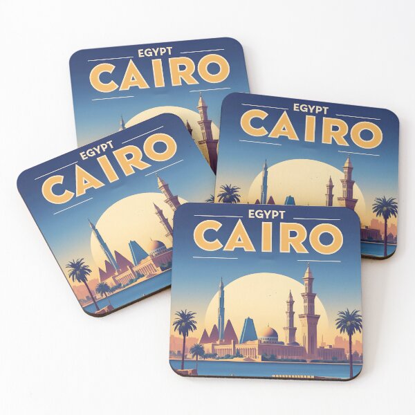 Item preview, Cairo Egypt Vintage Travel Tourism designed and sold by TravelersGems.