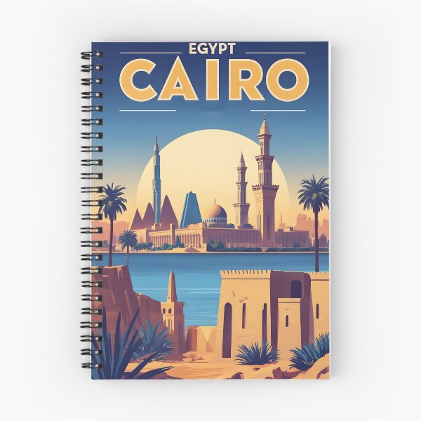 Item preview, Cairo Egypt Vintage Travel Tourism designed and sold by TravelersGems.
