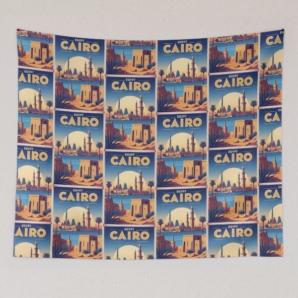 Item preview, Cairo Egypt Vintage Travel Tourism designed and sold by TravelersGems.