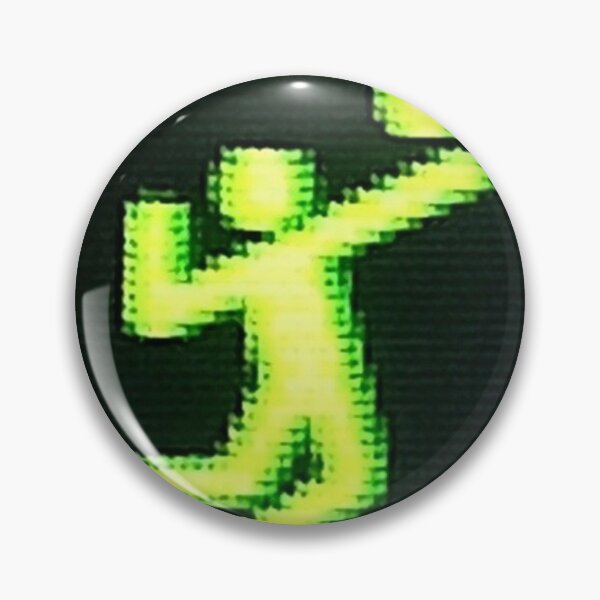 Item preview, Retro Pixel Volleyball Player - CRT Monitor Green Pixel Art designed and sold by Austroz.