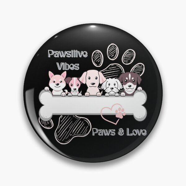 Item preview, Pawsitive Vibes, Paws & Love – Cute Dog Lover T-Shirt ?❤️ designed and sold by BoldMarks.