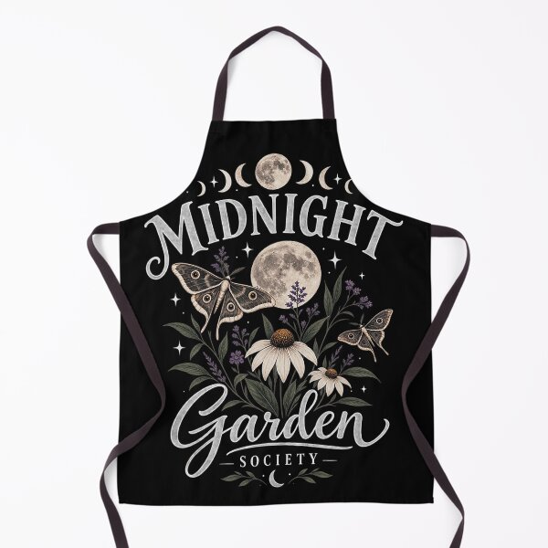 Item preview, Midnight Garden Society Celestial Moth Gothic Botanical Art designed and sold by TadeoNivar.