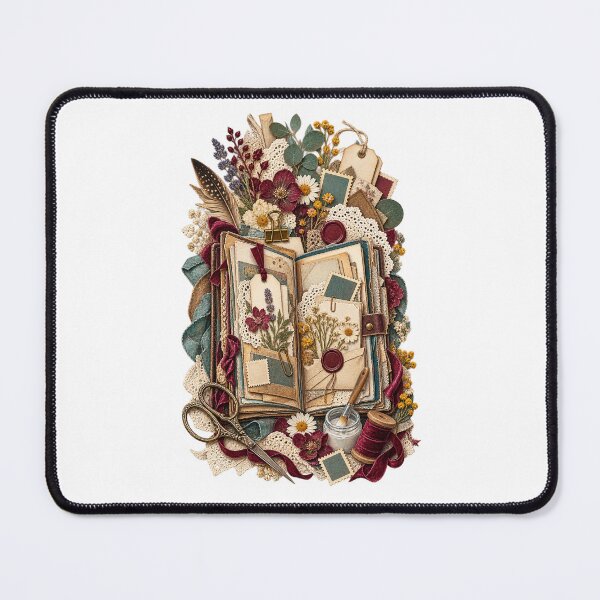 Item preview, Vintage Junk Journal Ephemera Bouquet designed and sold by UrbanCanvvas.