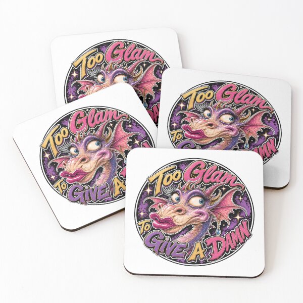Item preview, Too Glam To Give A Damn Dragon Diva designed and sold by Wilcox PhotoArt.